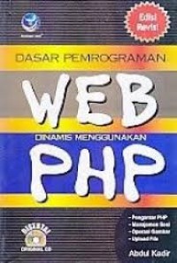 Image of Dasar Pemrograman Web Dinamis Menggunakan PHP