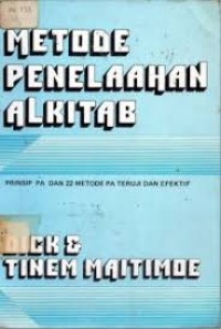 Image of Metode Penelaahan Alkitab
