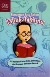Image of Tahukah Kamu : Renungan Satu Tahun